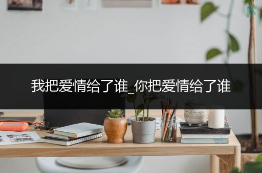 我把爱情给了谁_你把爱情给了谁